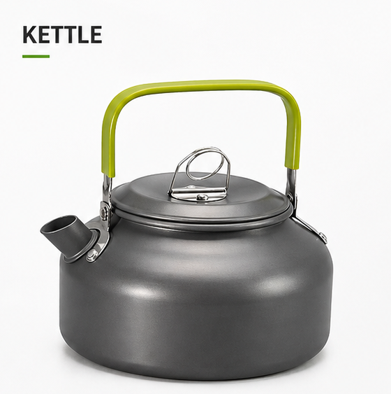 Outdoor Cookware Set – Non-Stick Aluminum
