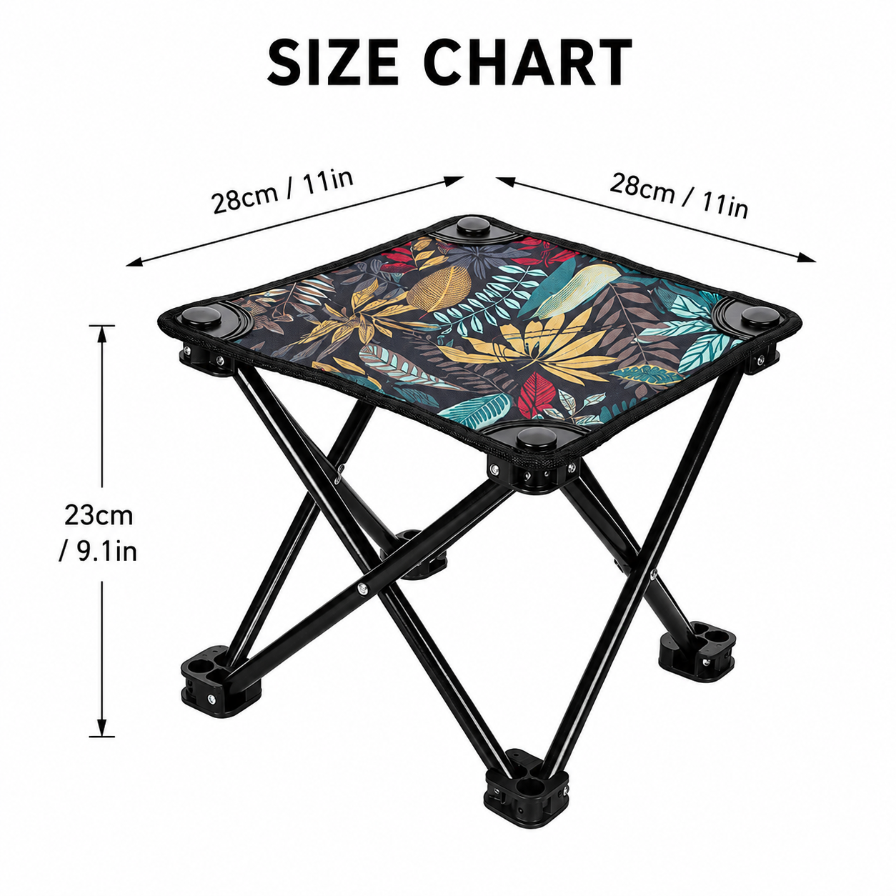 Outdoor Portable Folding Stool (Foldable Camping Seat)