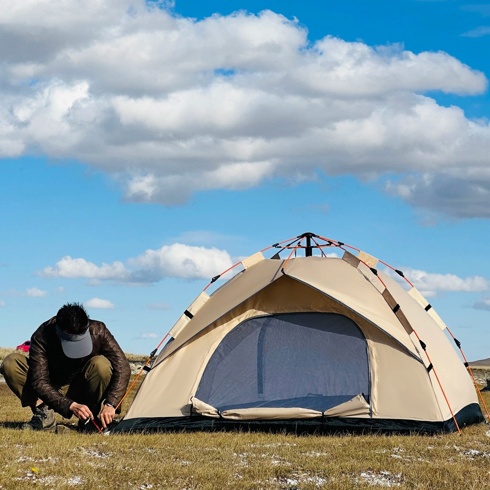 2-Person Instant Camping Tent – Waterproof & UV Protection