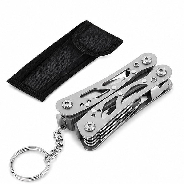 Compact Multi-Tool Pliers for Outdoor (Stainless Steel)