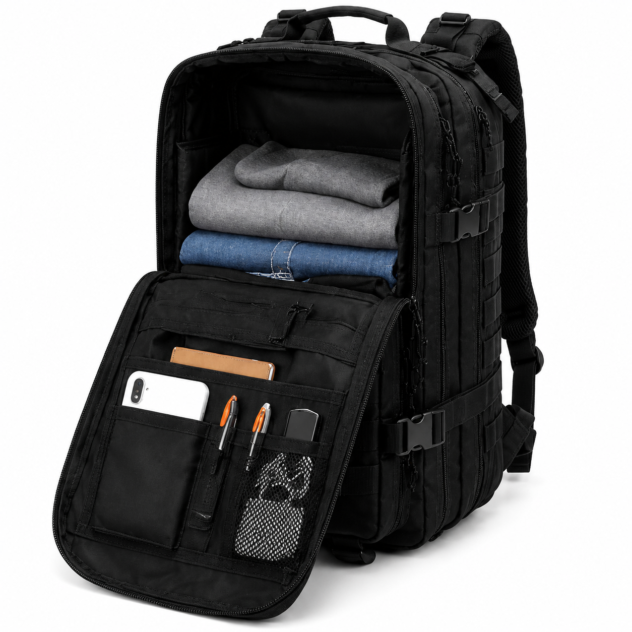 30L/50L Tactical Backpack – Hiking & Camping Gear