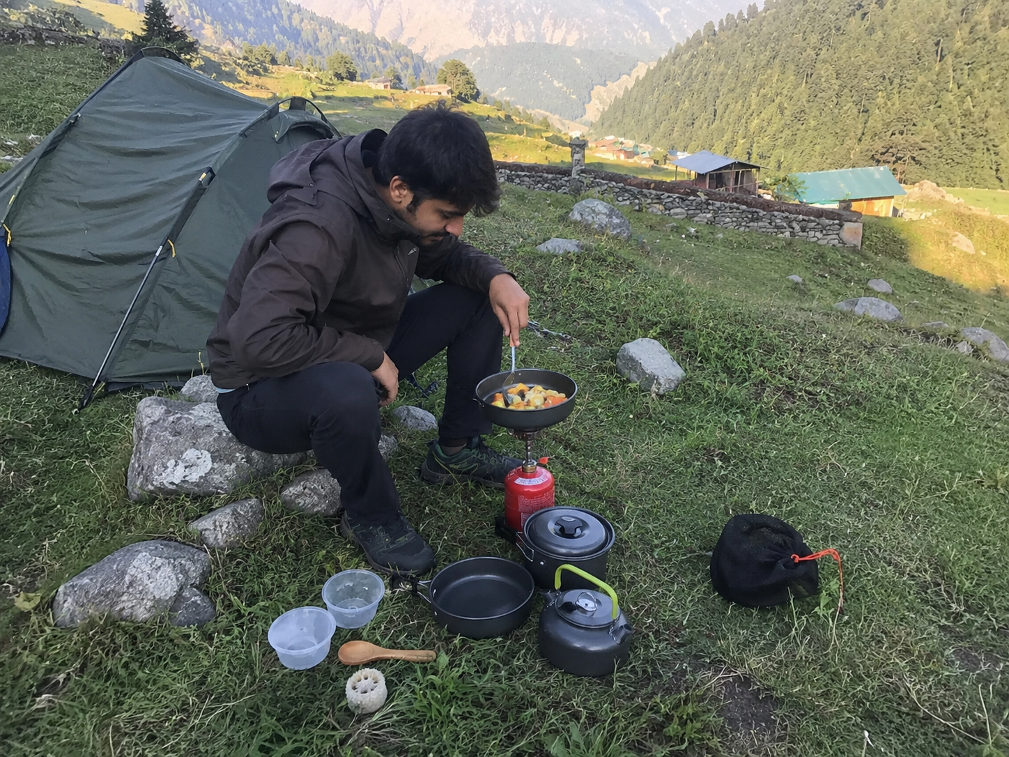 Outdoor Cookware Set – Non-Stick Aluminum