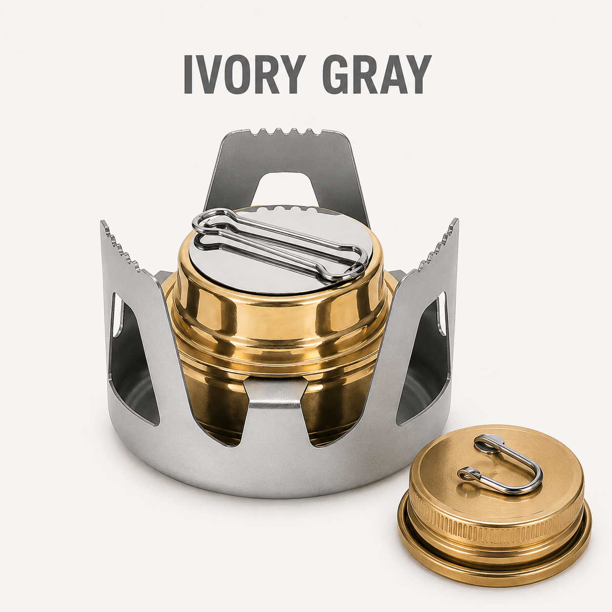 Portable Mini Alcohol Stove – Adjustable Flame
