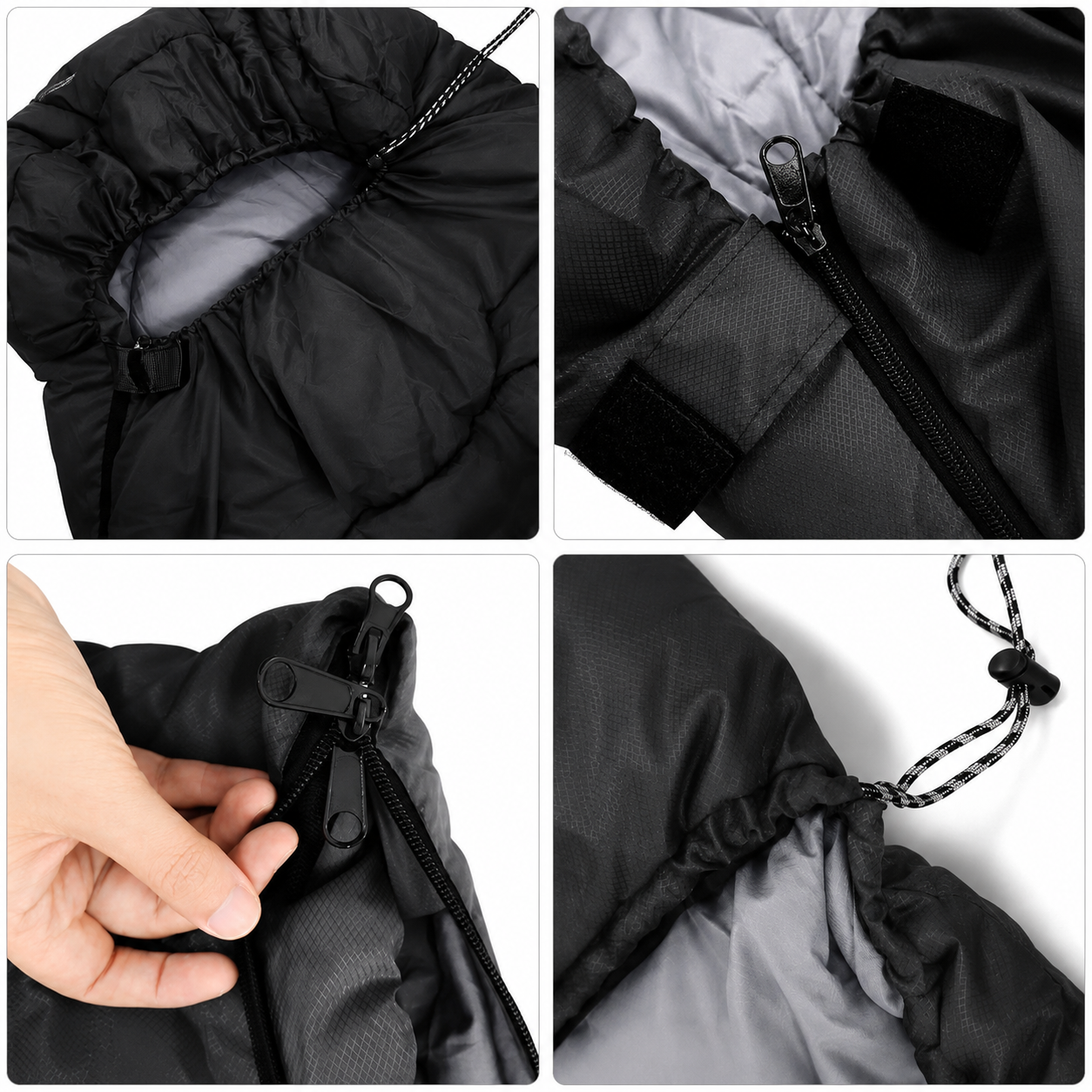 4-Season Lightweight Sleeping Bag for Camping & Hiking