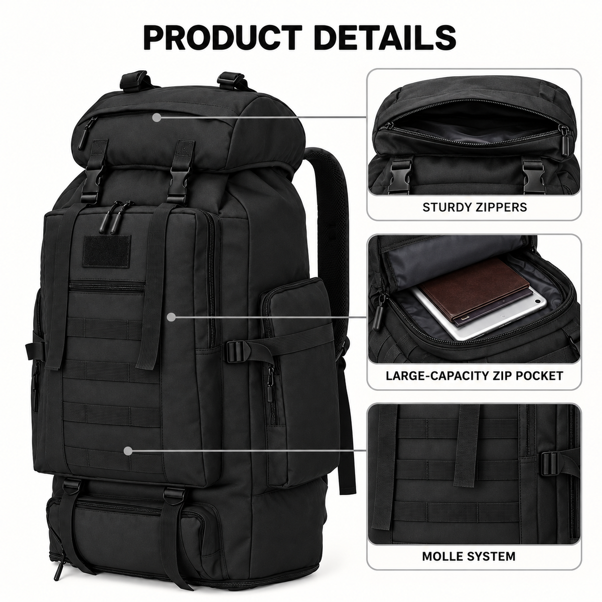 Water Resistance Trekking Backpack